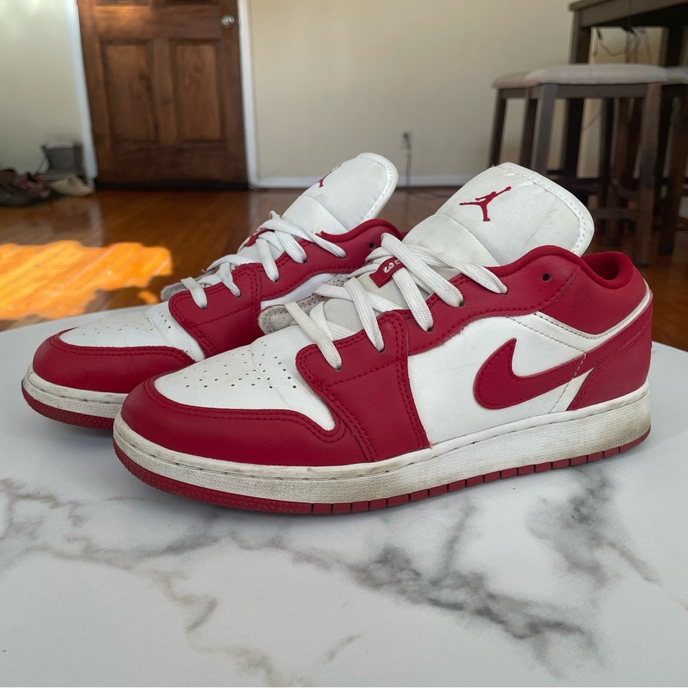 Jordan 1 Low Gym Red Sneakers